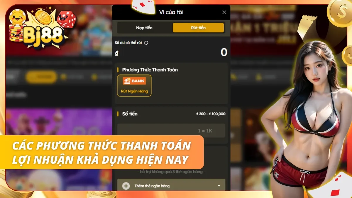 Lựa chọn phương thức giao dịch phù hợp với hạn mức cá nhân